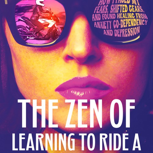 Vintage book cover with the title 'Bold Book Cover for a memoir'