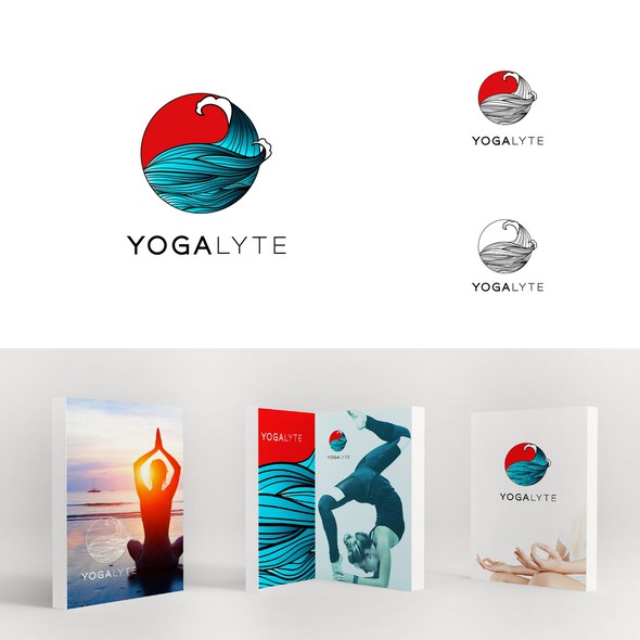 Emoticon design with the title 'Yoga'