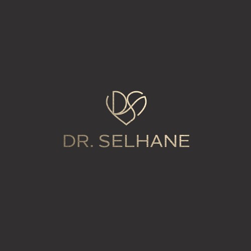 Cardiology logo with the title 'Dr Selhane Logo'