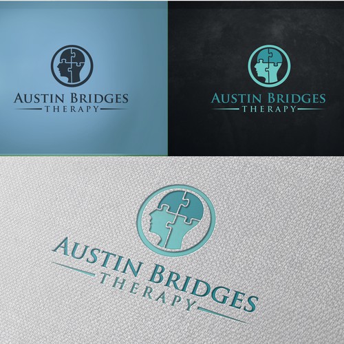 Trauma logo with the title 'Mental health therapy logo design'