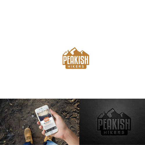 Peak logo with the title 'Outdoor logo'