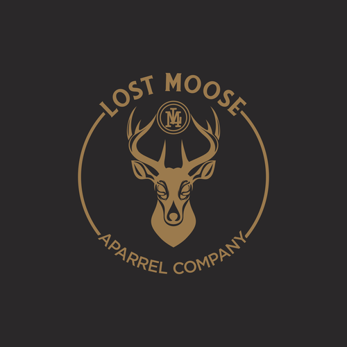 Moose logo with the title 'lost moose'