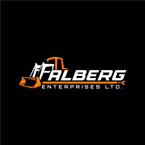 Forklift logo with the title 'Falberg Enterprises Ltd.'