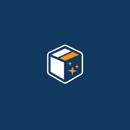 Parcel logo with the title 'Logo Design Proposal for Paketservice Berlin.'