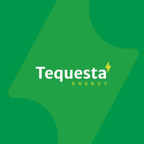 Voltage logo with the title 'Tequesta Energy Logo Design Proposal (For Sale)'