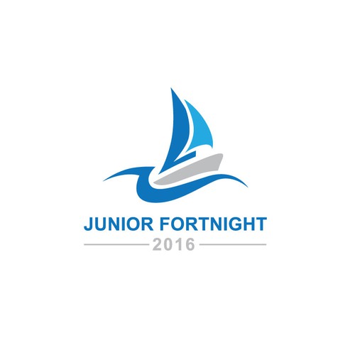 Wind logo with the title 'Junior Fortnight 2016'