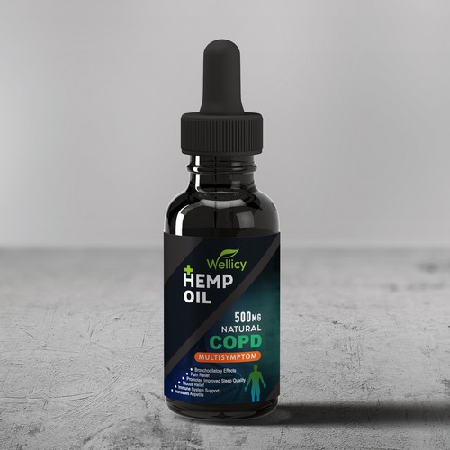 Branding label with the title 'Product Label'