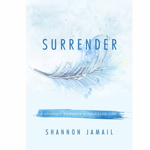 Spiritual book cover with the title 'Bold and concept artwork for motivational speaker'