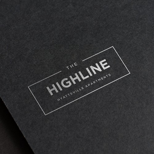 Typographic logo with the title 'Minimal logo revamp for apartments complex '