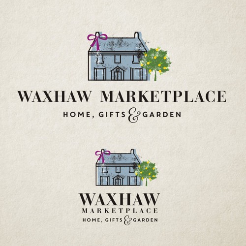 Gift design with the title 'WAXHAW MARKETPLACE'