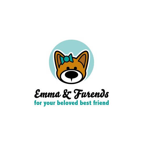 dog walking service logo