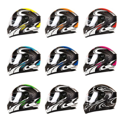 Wrap-around design with the title 'Design an Awesome Helmet to be seen everywhere!'