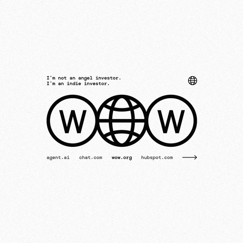 Logo with the title 'wow.org identity'