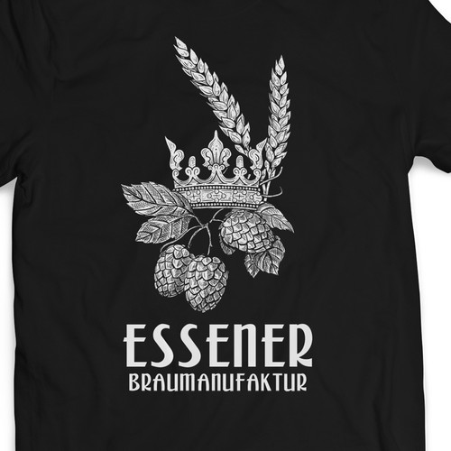 Beer t-shirt with the title 'BEER TSHIRT DESIGN'