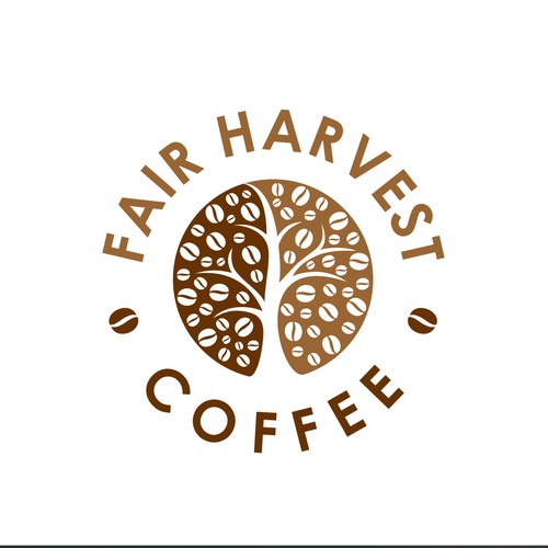 Coffee brand with the title 'LOGO for Socially Conscious Coffee Company'