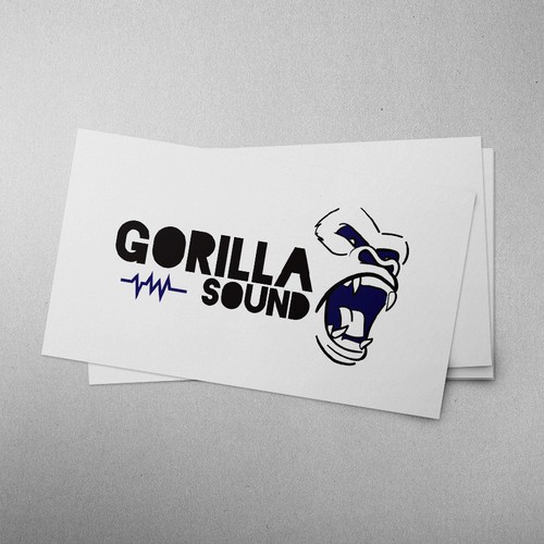 Sound brand with the title 'Logo for Sound Production company.'