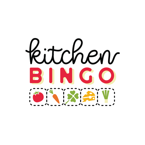 Culinary logo with the title 'Declined Design Concept - kitchen bingo 2nd concept'