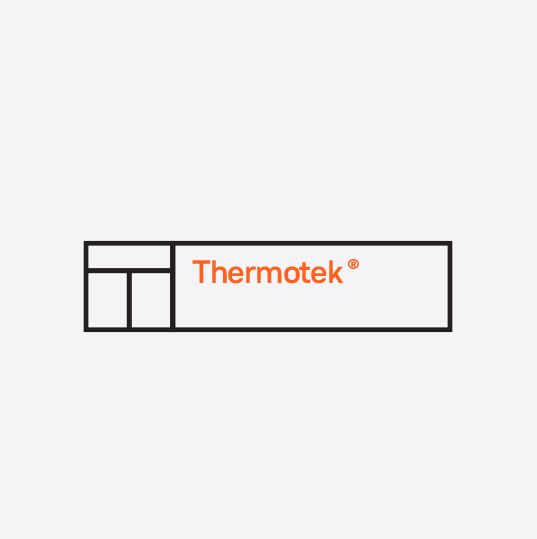 Door brand with the title 'Thermotek'