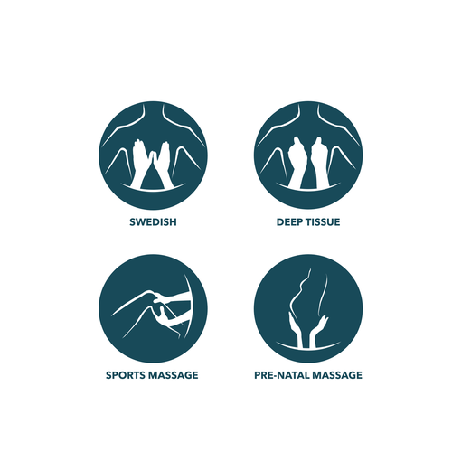 Pregnancy logo with the title 'Icons'