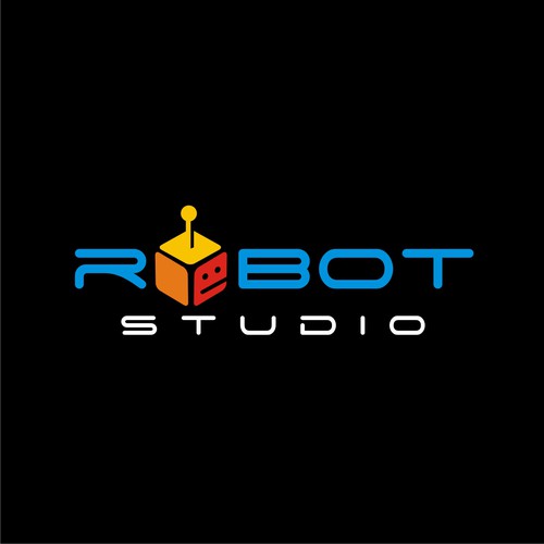 Robotics design with the title 'Modern Style for Robot Studio Logo'