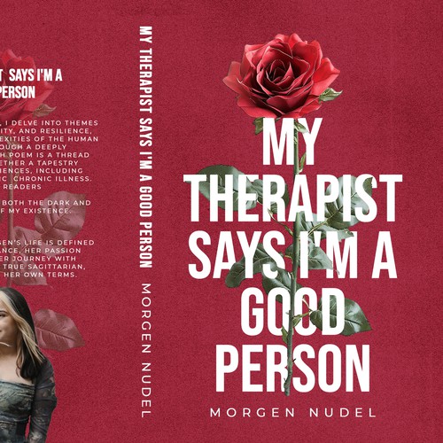Book cover with the title 'My Therapist Says I'm a Good Person'
