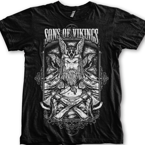 varsel Teasing medarbejder Viking T-shirt Designs - 42+ Viking T-shirt Ideas in 2023 | 99designs