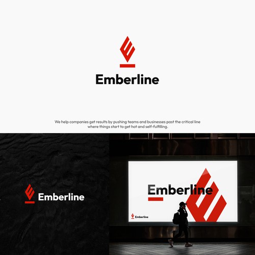 Entrepreneur brand with the title 'Logo design contest entry'