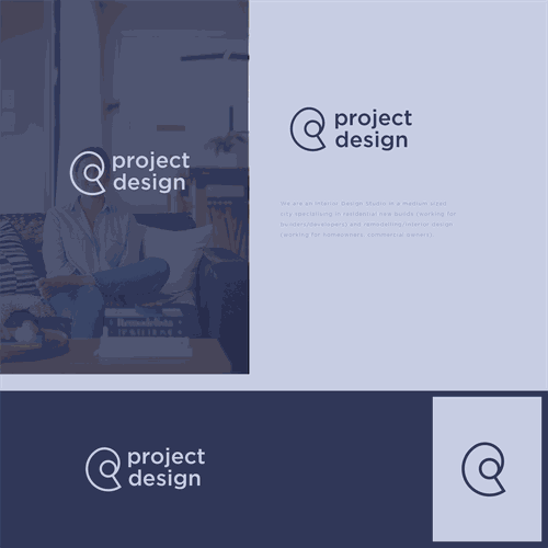 Snail logo with the title 'Interior Design'