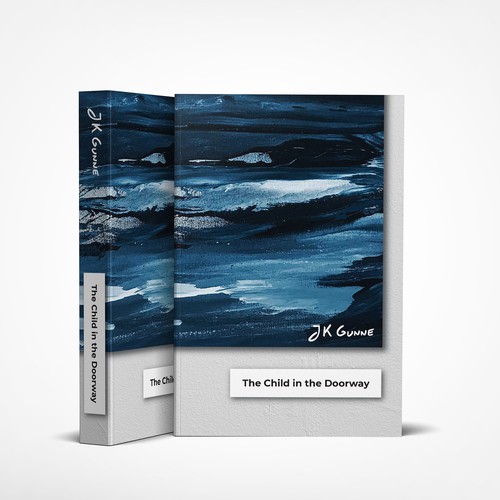 Conceptual book cover with the title 'Cover for a literary fiction novel'