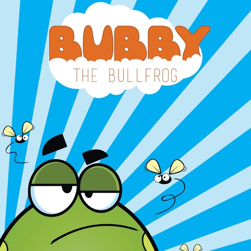 Happy book cover with the title 'Children's book_cover'