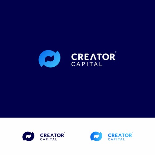 Deep logo with the title 'Logo concept for CreatorCapital'
