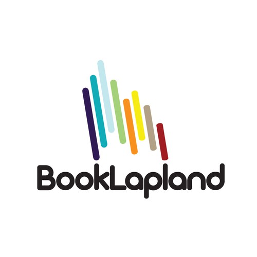 Iceland logo with the title 'Logo design for a travel company named BookLapland'