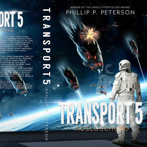 Drawing book cover with the title 'Book cover for title "TRANSPORT 5"'