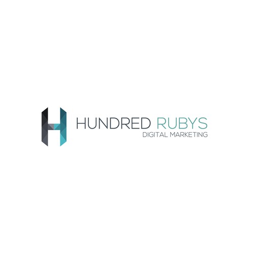 Ruby logo with the title 'Rubys Company Logo'