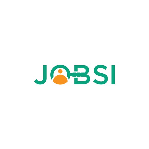Staff logo with the title 'Bold logo concept for JOBSI'