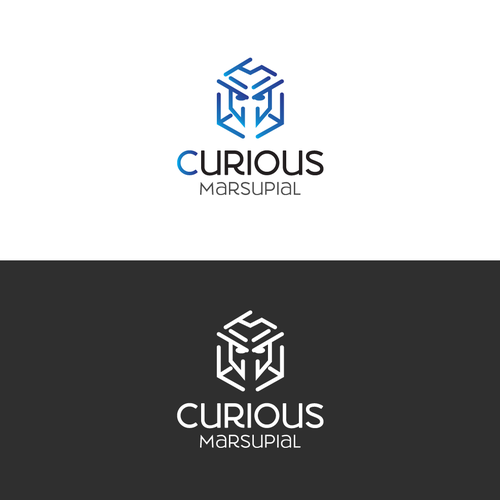 Hardware logo with the title 'Curious Marsupial '