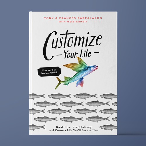 White book cover with the title 'If you like the book cover idea, contact me and in a 1-to-1-Project we can develop it to fit your idea.'