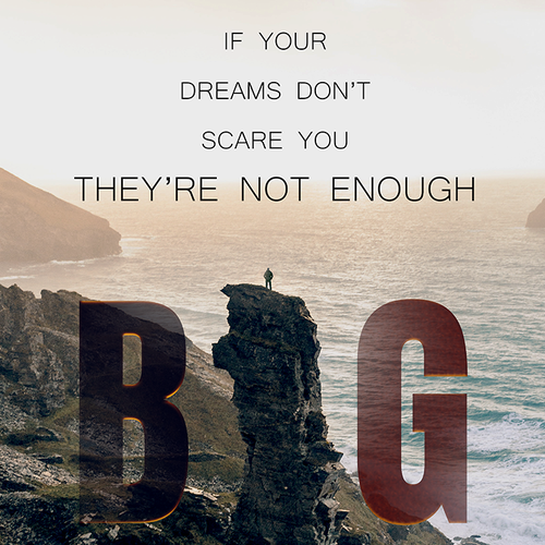 Scale design with the title 'Inspiring art work'