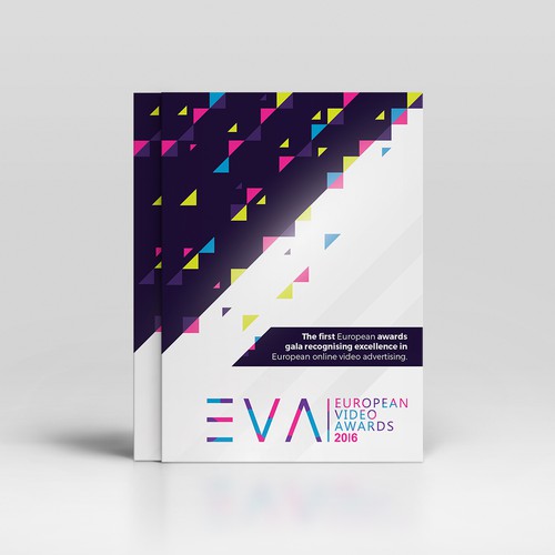 Award design with the title 'EVA 2016'