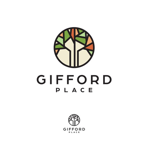 Apartment design with the title 'Gifford Place'