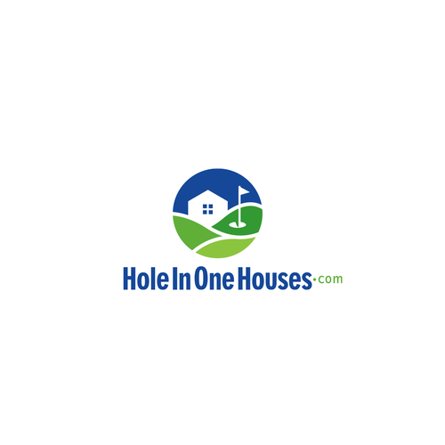 Freelancer logo with the title 'Hole In One Houses Logo'