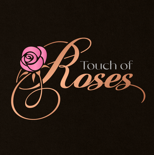 Flower shop design with the title 'creative, elegant, logo for a rose arrangement company'