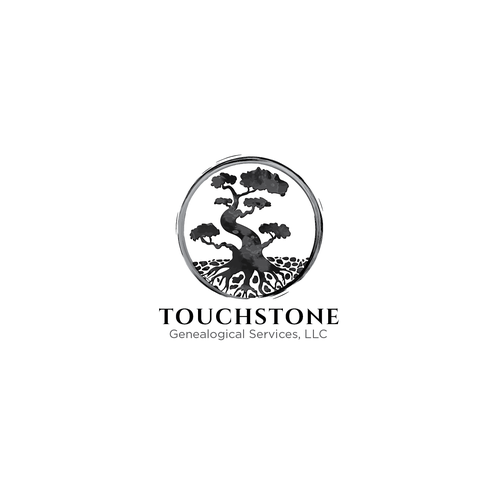 Wood brand with the title 'Touchstone'