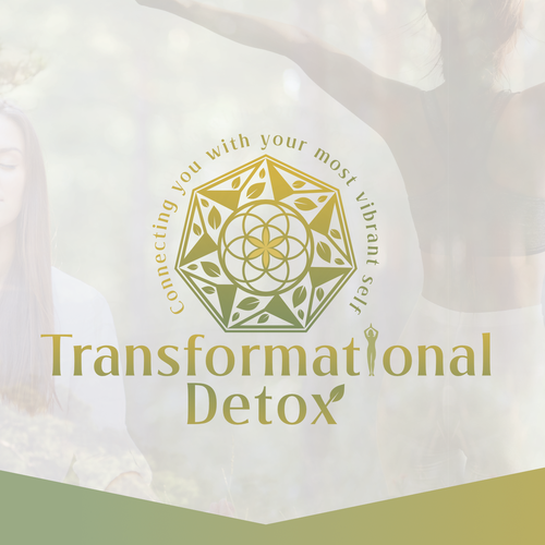 Spiritual brand with the title 'Healing program logo '