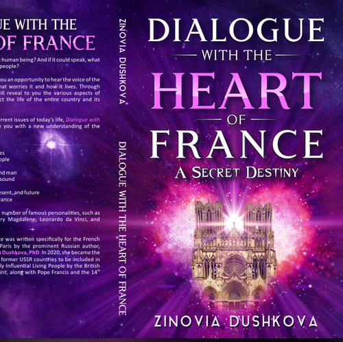 Heart book cover with the title 'Dialogue with the Heart of France'
