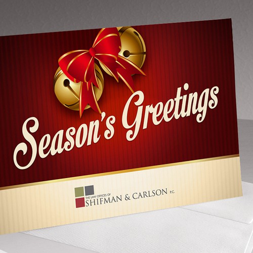 Theme design with the title 'Holiday Card Design'