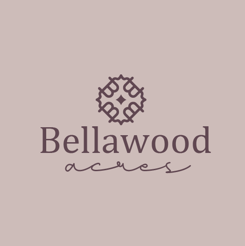 B logo with the title 'Bellawood Acres'