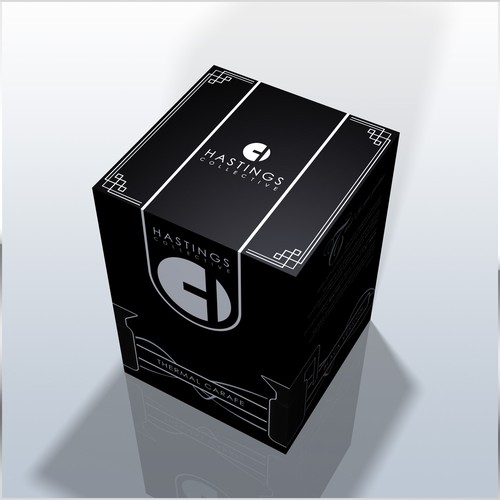 Luxury packaging with the title 'Packaging Design'