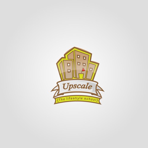 Upscale logo with the title 'Upscale'
