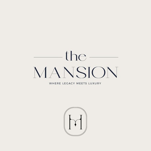 Luxury design logo with the title 'Clean, timeless logo design for luxury wellness destination'